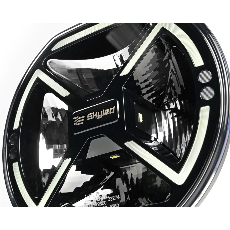 Proiector LED Auxiliar VIA Flash 9X FI218, 160W, Lumina Pozitie Dinamica Alba/Portocalie si Stroboscop [11]