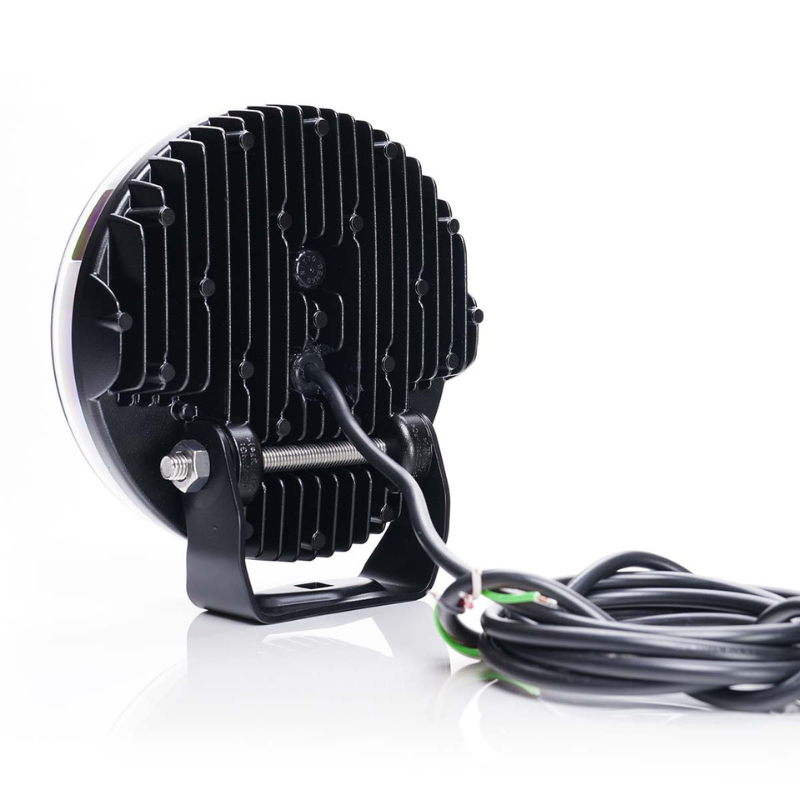 Proiector LED cu 3 tipuri pozitie, alba, Flood, 12  24V, 17.8cm, 9200lm, 5700K, 82W, cablu 3m, contur clar - WAS - WAS 2183 [5]