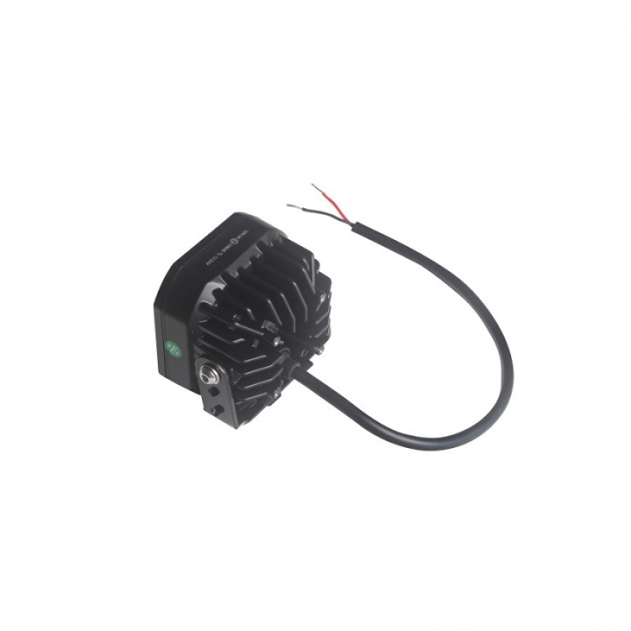 Proiector auto LED cu lentile convexe, flood, 8.18 x 9.44 x 6.15cm, 2700lm, 39w [10]