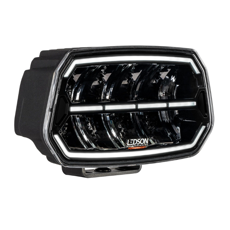 Proiector LED cu pozitie dinamica alba si portocalie pentru camion, off road, Epix10+, Powerboost, 11500lm, 150w, 24.7 x 14.5cm [2]