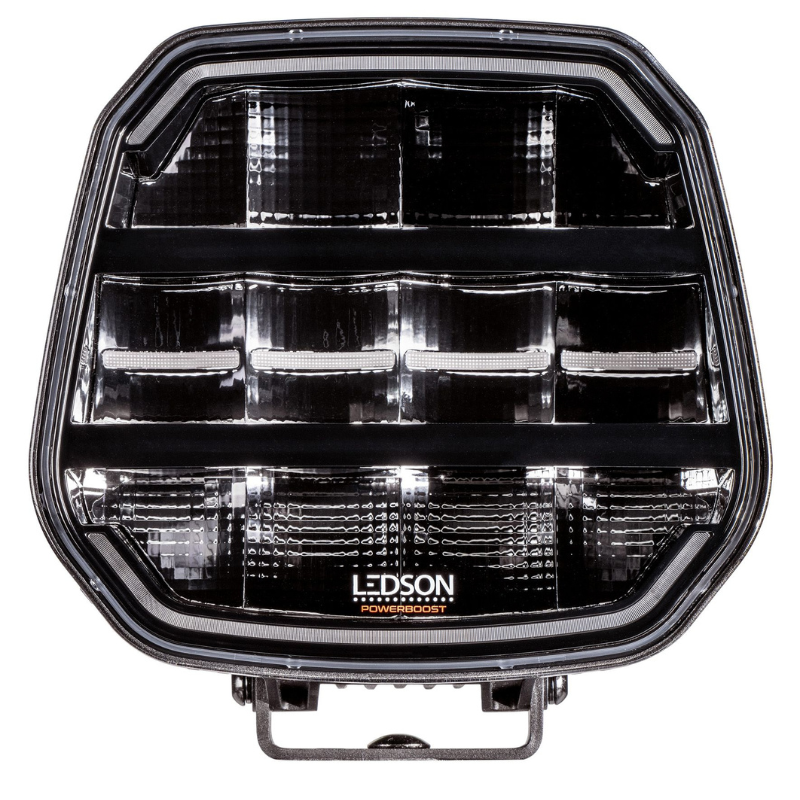 Proiector LED cu pozitie dinamica alba si portocalie, pentru camion și off road, Epix9+, Powerboost, 15000lm, 180w, 22.5 x 22.3cm [6]
