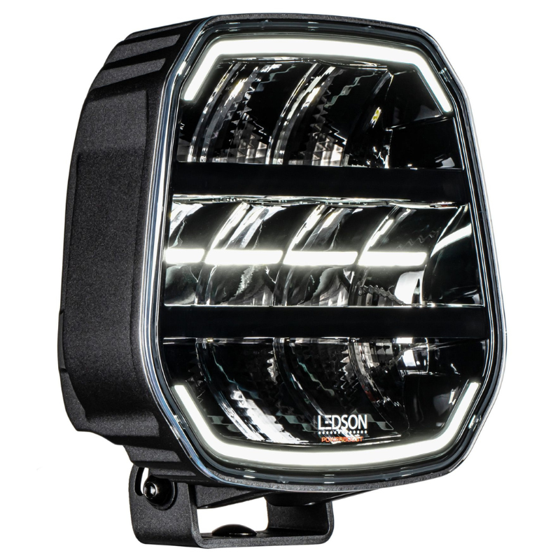 Proiector LED cu pozitie dinamica alba si portocalie, pentru camion și off road, Epix9+, Powerboost, 15000lm, 180w, 22.5 x 22.3cm [2]