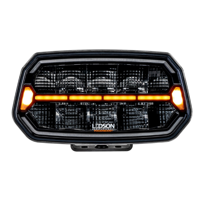Proiector LED cu poziție dinamică albă și portocalie + stroboscop, pentru camion și off road, Epix10+ STROBE, Powerboost, 11500lm, 150w, 24.7 x 14.5cm [8]