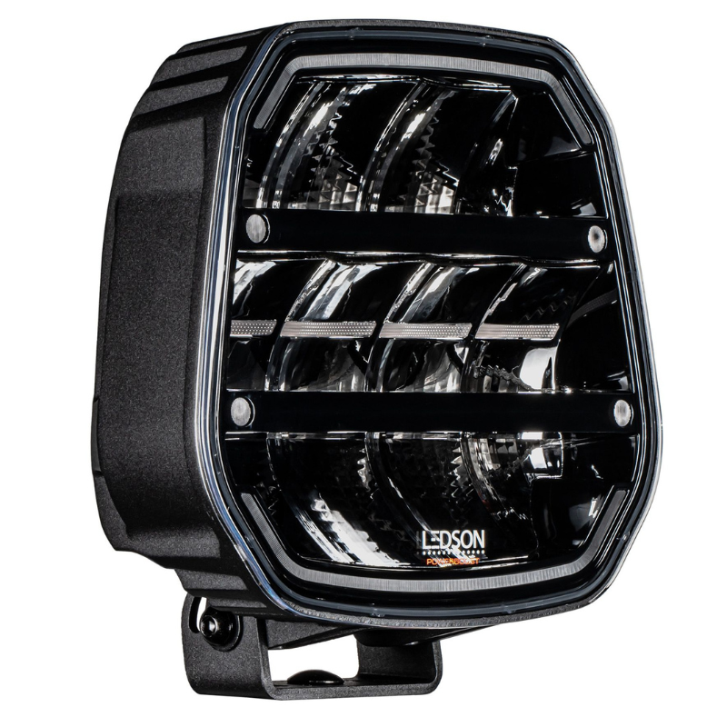 Proiector LED cu pozitie dinamica alba si portocalie + stroboscop, pentru camion și off road, Epix9+ STROBE, Powerboost, 15000lm, 180w, 22.5 x 22.3cm [4]
