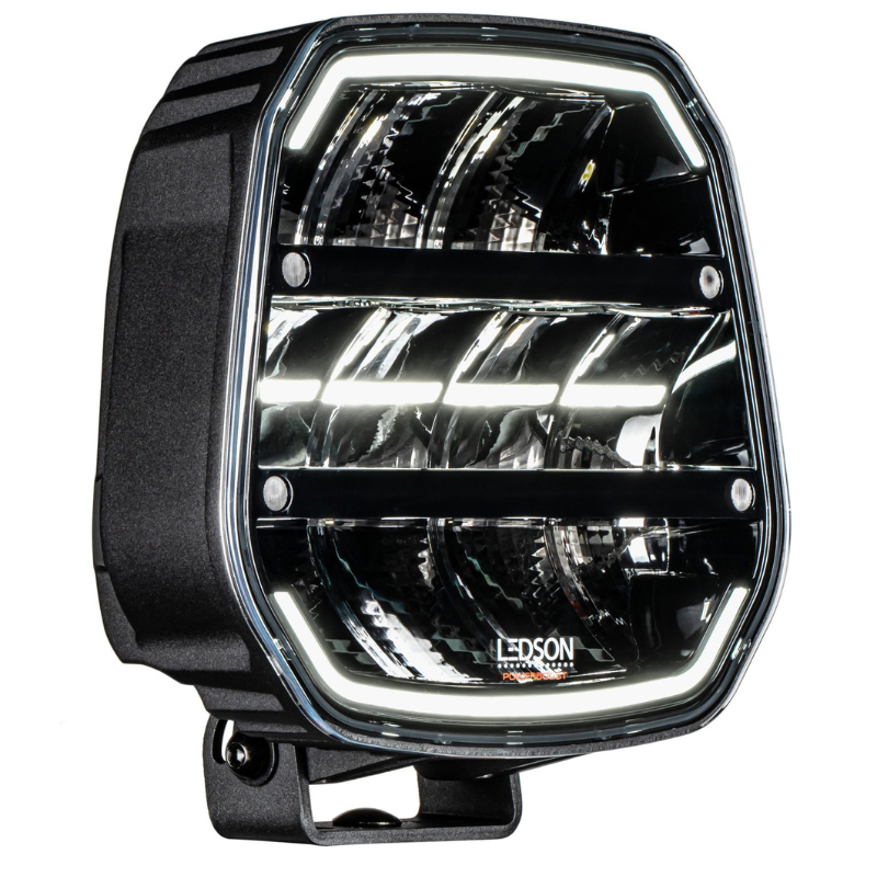 Proiector LED cu pozitie dinamica alba si portocalie + stroboscop, pentru camion și off road, Epix9+ STROBE, Powerboost, 15000lm, 180w, 22.5 x 22.3cm [2]