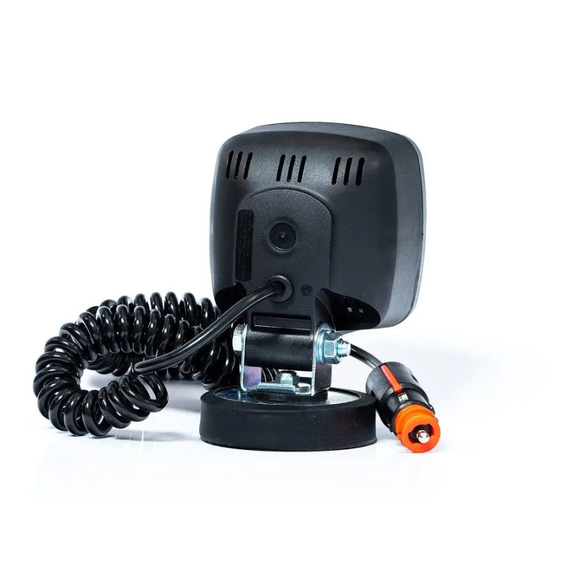 Proiector LED de lucru cu magnet, 12/24V, 14.20cm, cablu spiralat 3m, 1800lm [2]
