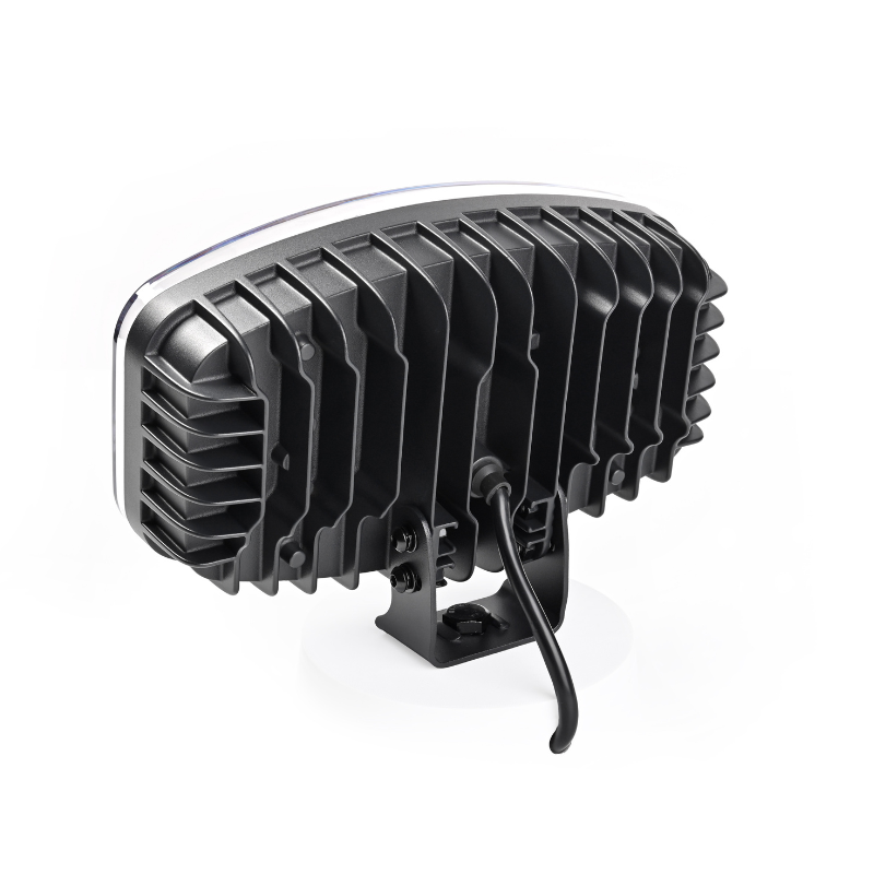 Proiector LED Jumbo Galax, 60W, cu Lumina de Pozitie Alba si Portocalie [12]