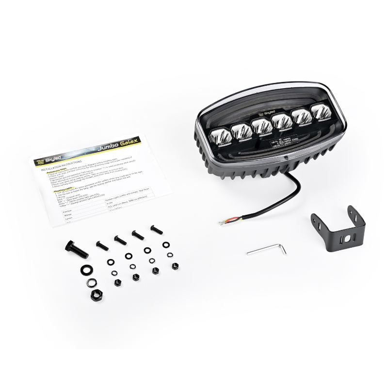 Proiector LED Jumbo Galax, 60W, cu Lumina de Pozitie Alba si Portocalie [17]