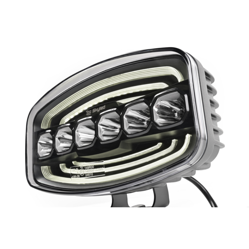 Proiector LED Jumbo Galax, 60W, cu Lumina de Pozitie Alba si Portocalie [2]