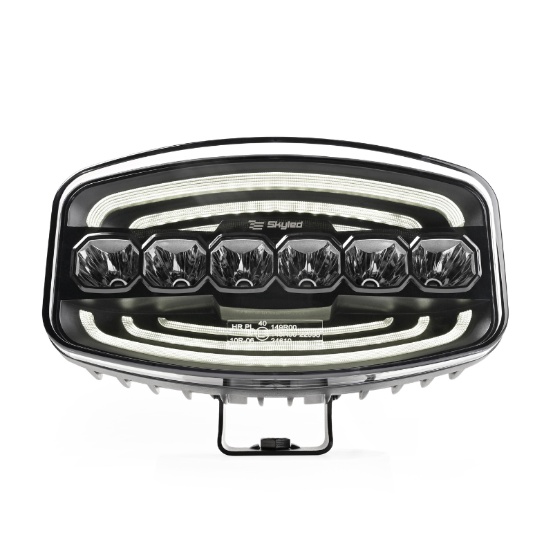 Proiector LED Jumbo Galax, 60W, cu Lumina de Pozitie Alba si Portocalie [9]