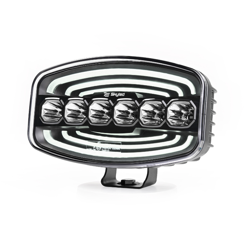 Proiector LED Jumbo Galax, 60W, cu Lumina de Pozitie Alba si Portocalie [4]