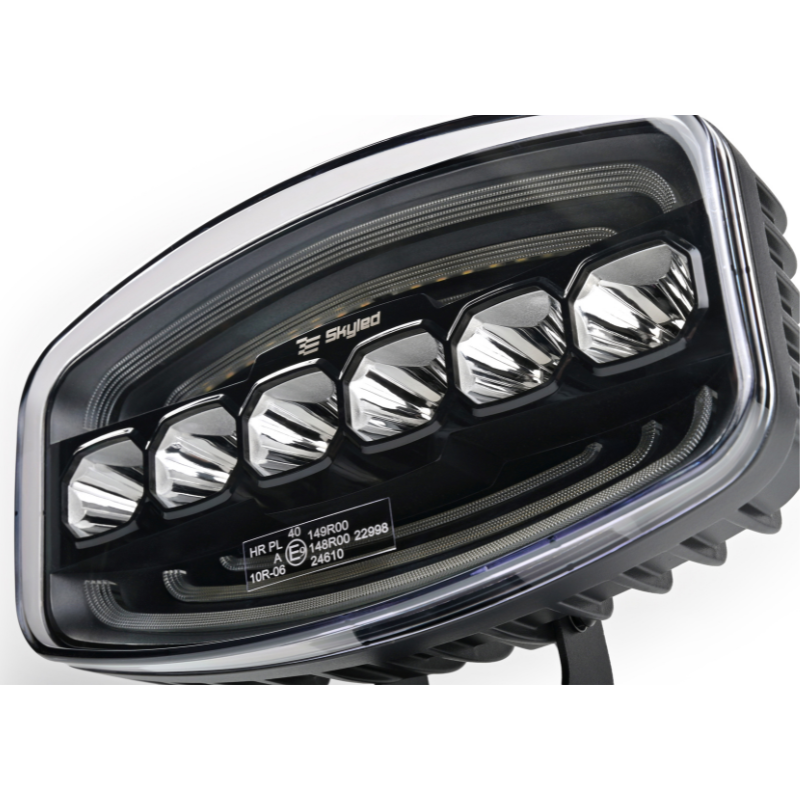 Proiector LED Jumbo Galax, 60W, cu Lumina de Pozitie Alba si Portocalie [8]