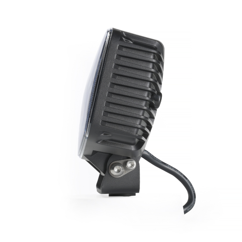 Proiector LED, Jumbo Stella Flash FULL, 140W, 12/24V, 8500lm, 24.7cm, Pozitie Alba, Galbena, Stroboscop si capac protectie, Off Road, Tir [9]
