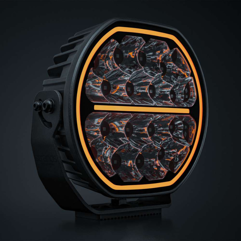 Proiector LED Long Range Big Energy 2.0 9" 12.900 lm, 715 m, Lumina Pozitie Alba si Portocalie, 12/24V, IP69K [2]