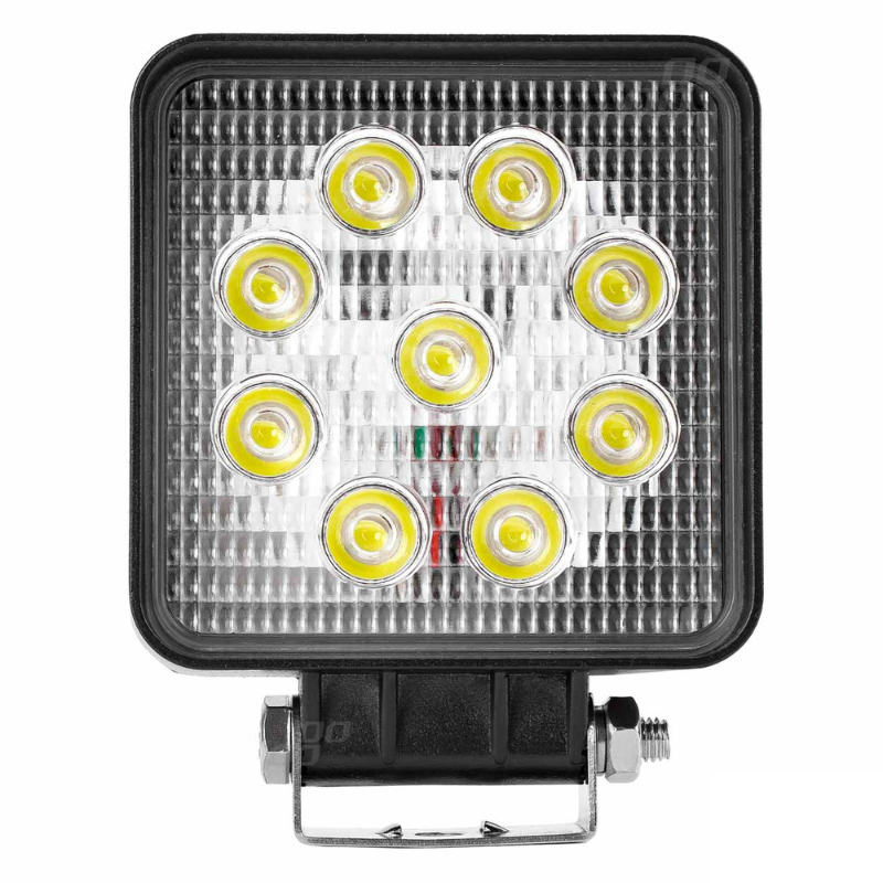 Proiector LED Lucru Auto AWL03, 9 LED, Fascicul Flood, 12/24V [1]