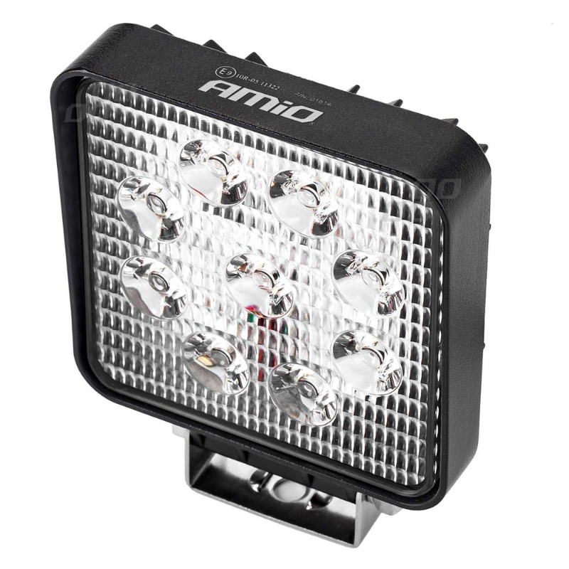 Proiector LED Lucru Auto AWL03, 9 LED, Fascicul Flood, 12/24V [4]