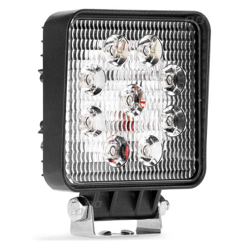 Proiector LED Lucru Auto AWL03, 9 LED, Fascicul Flood, 12/24V [2]