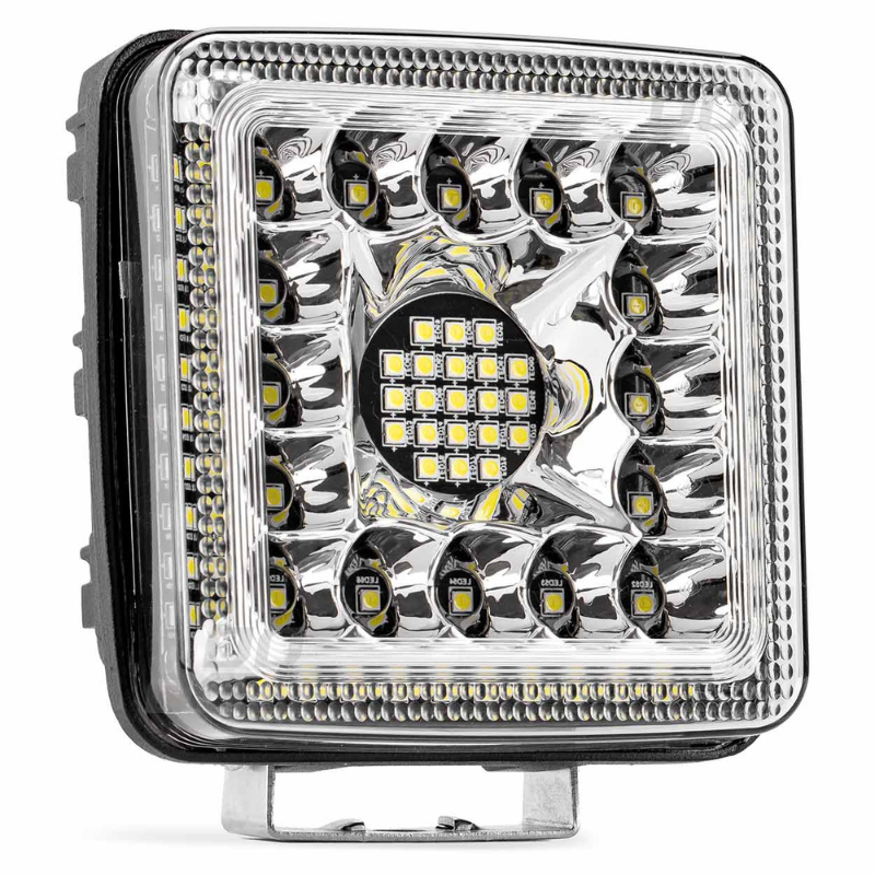 Proiector LED Lucru Auto AWL13, 77 LED, Fascicul Flood, 12/24V, 3840 lm, 11 x 11cm [1]