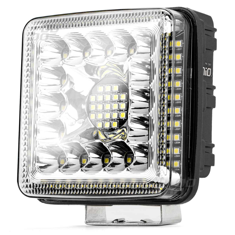 Proiector LED Lucru Auto AWL13, 77 LED, Fascicul Flood, 12/24V, 3840 lm, 11 x 11cm [7]