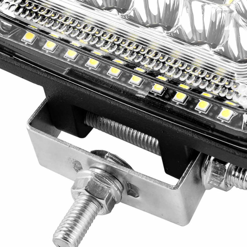 Proiector LED Lucru Auto AWL13, 77 LED, Fascicul Flood, 12/24V, 3840 lm, 11 x 11cm [5]
