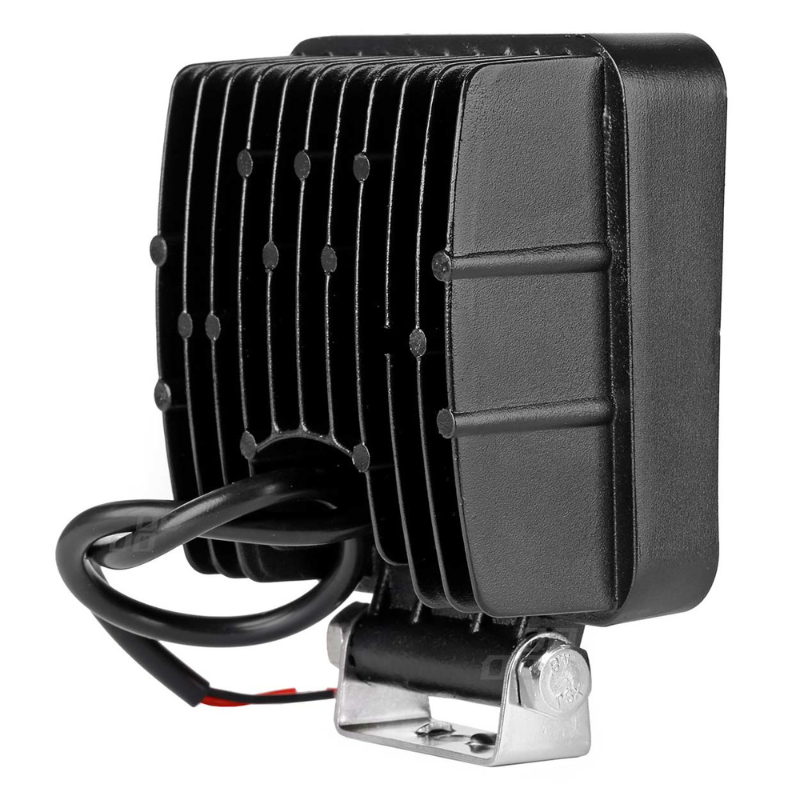 Proiector LED Lucru Auto AWL13, 77 LED, Fascicul Flood, 12/24V, 3840 lm, 11 x 11cm [10]