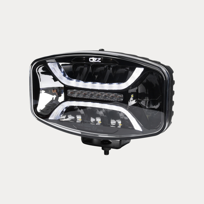 Proiector LED OZZ XO1 P, 8160LM, IP69K, 24.5cm, cu stroboscop, 5 functii [4]