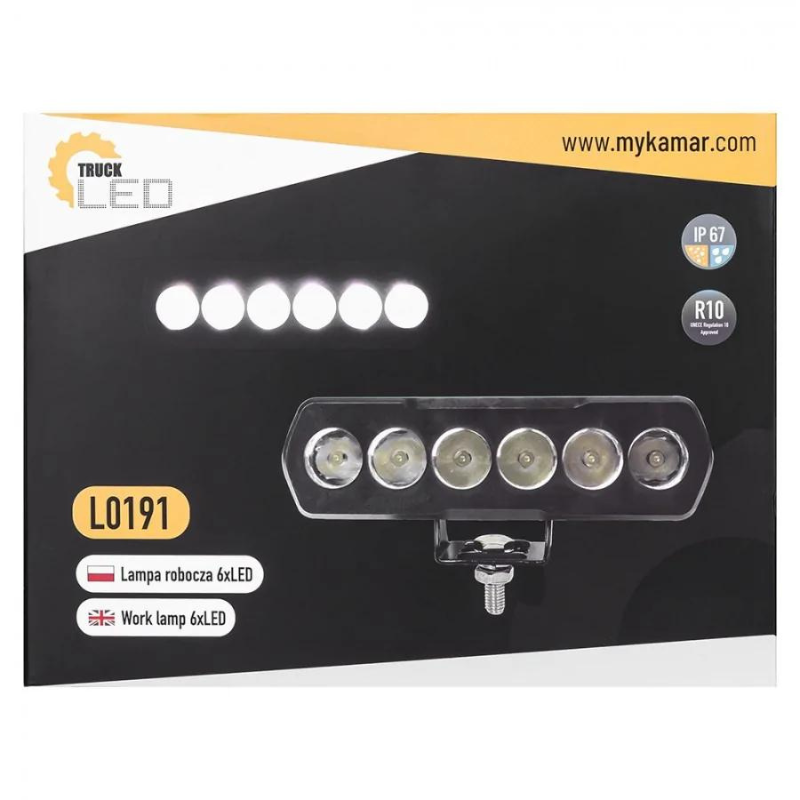 Proiector LED spot, 12/24V, 1600LM, 16cm [8]