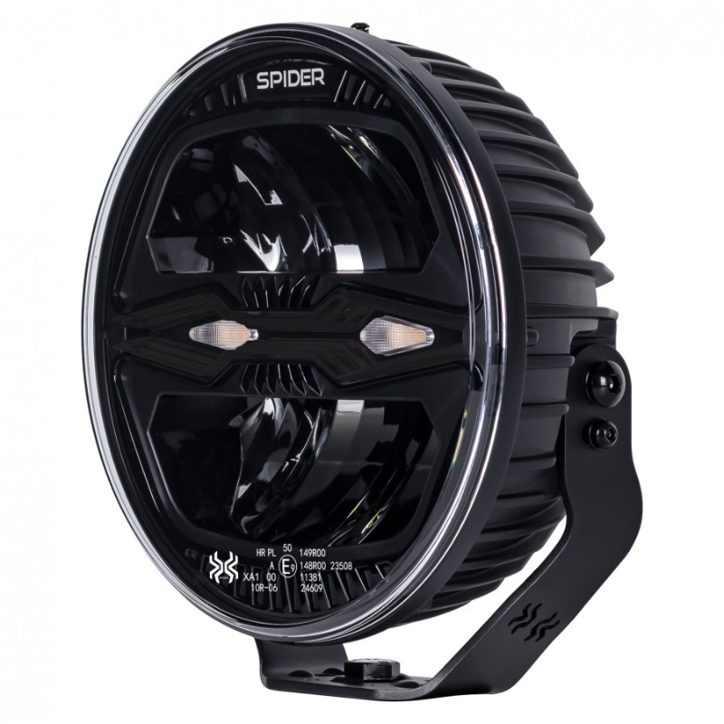 Proiector LED X-Spider NINJA, rotund, 12/24V, 100W, lumina drum, pozitie, avertizare IP69K [9]