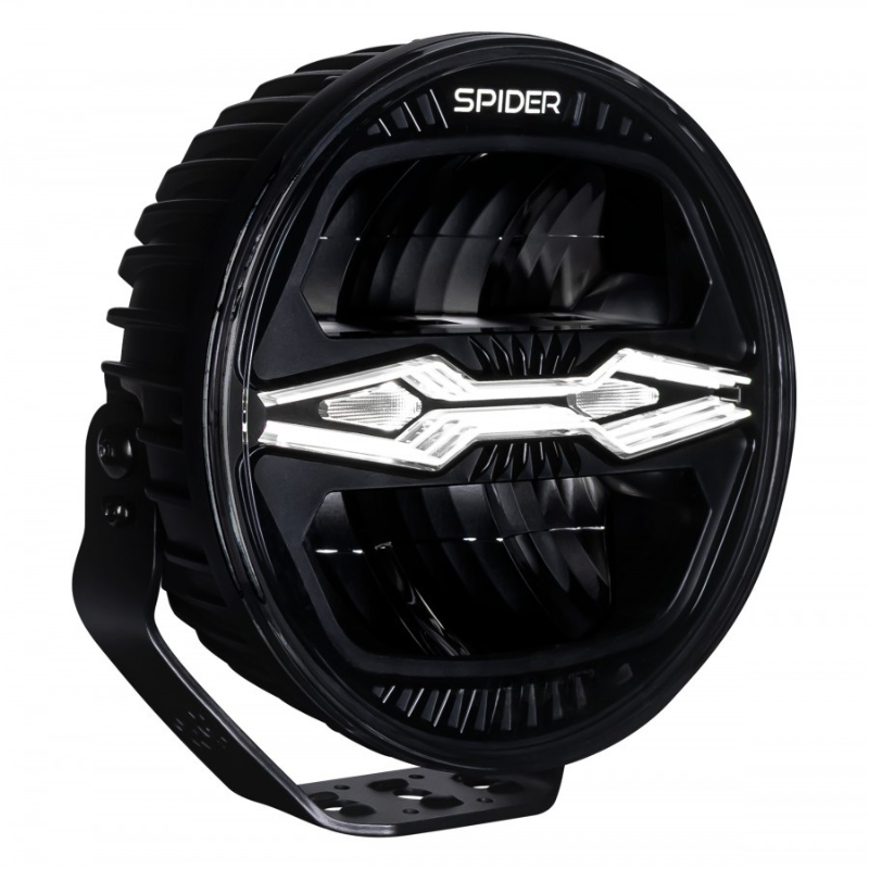 Proiector LED X-Spider NINJA, rotund, 12/24V, 100W, lumina drum, pozitie, avertizare IP69K [3]