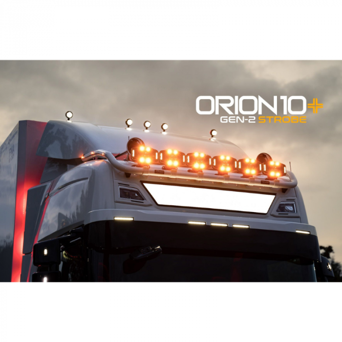 Proiector Orion10+ cu stroboscop, 100W, 12  24V, pozitie albgalbena - Ledson 33490429 [2]