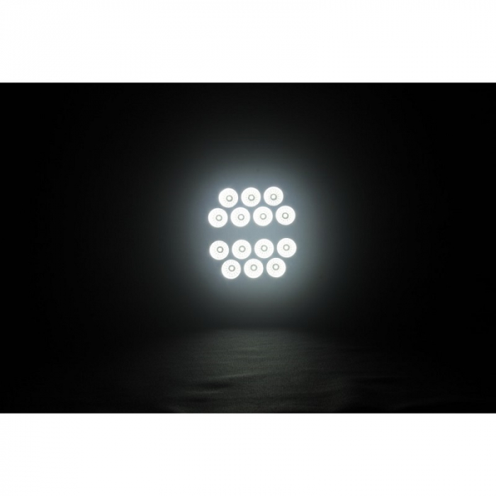 Proiector auto rotund cu LED, faza si pozitie, flood, 10.8 x 4.5cm, 1300lm, 18W [6]