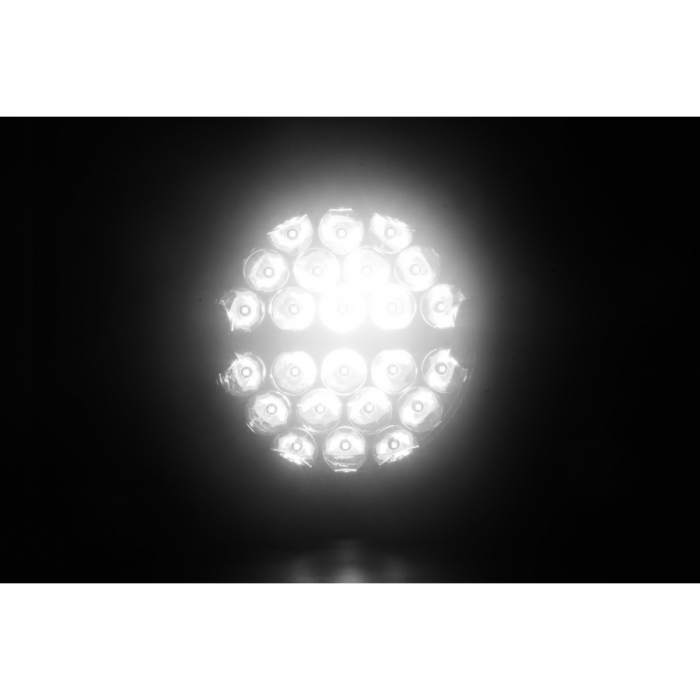 Proiector rotund Full LED, cu pozitie si stroboscop, 1224V, 100W - Truck LED L3426 [4]