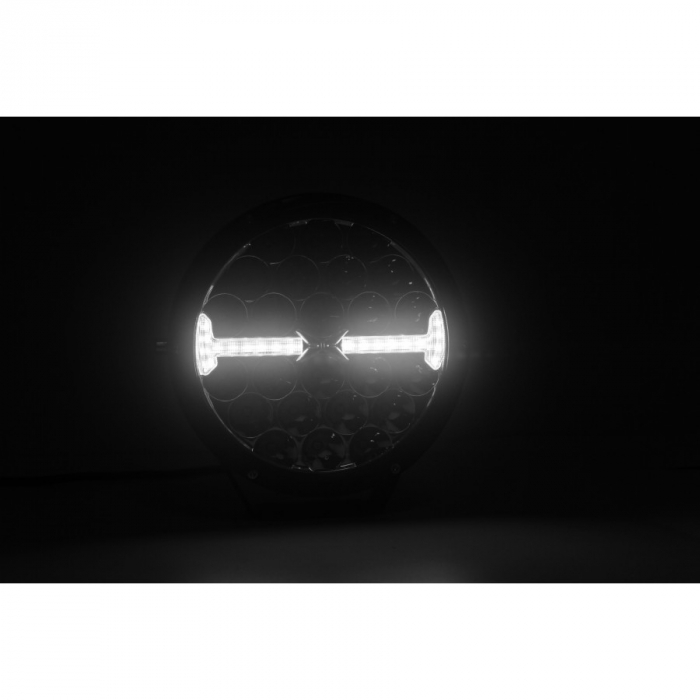 Proiector rotund Full LED, cu pozitie si stroboscop, 1224V, 100W - Truck LED L3426 [2]