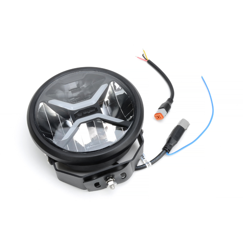 Proiector SKYLED Crux 9X FULL LED, pozitie alba, galbena dinamica + faza, 22cm, 11000Lm [7]
