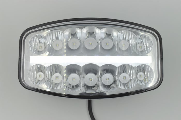 Proiector Slim, Full-Led, Pozitie si Faza Lunga Led, 1224V, Dreptunghiular - Oval - Truck LED L3419 [7]