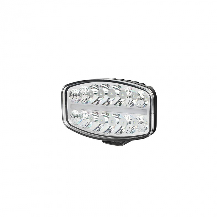 Proiector Slim, Full-Led, Pozitie si Faza Lunga Led, 1224V, Dreptunghiular - Oval - Truck LED L3419 [6]