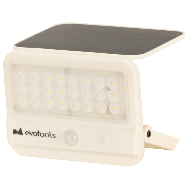 Lampa Solara cu Senzor de Miscare, 4W LED, 400Lm, IP44, Acumulator 1500 mAh [1]