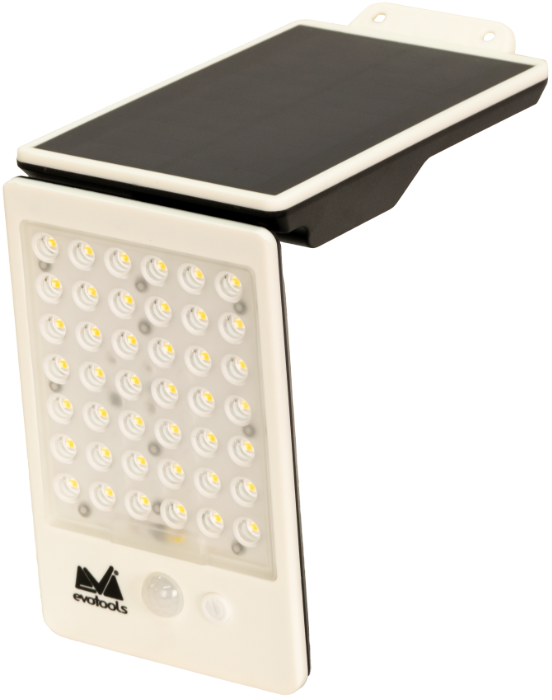 Lampa Solara Perete, 7W LED, 800Lm, Panou Monocristalin, Acumulator 2 x 2000 mAh, IP44 [1]