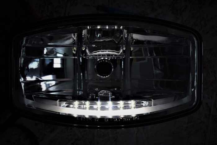 Proiector, spotlight, far faza lunga Hella Jumbo 320 FF, oval, dreptunghiular - HELLA JUMBO 320 FF BANDA LED [3]