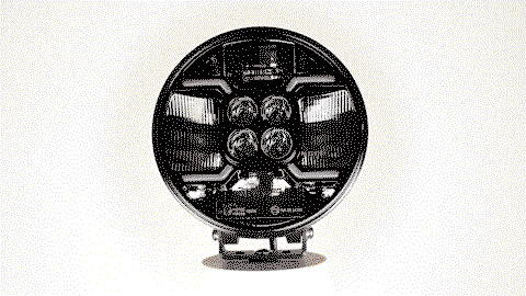 Proiector suplimentar LED, Cosmo Dynamic 9X, 22cm, 160W, 12/24V, 11500Lm, 732m [23]