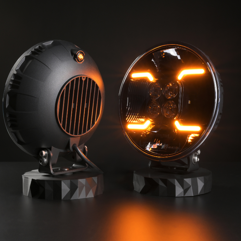 Proiector suplimentar LED, Cosmo Dynamic 9X, 22cm, 160W, 12/24V, 11500Lm, 732m [7]