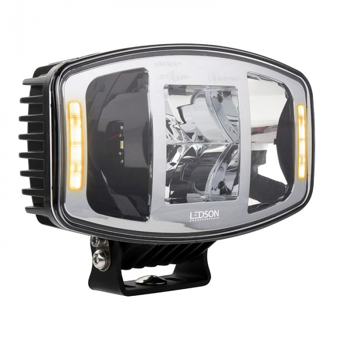 Proiector suplimentar LED, Orion10+ Cromat 100W cu lumina de pozitie galben-portocaliualba - Ledson 33490426 [3]