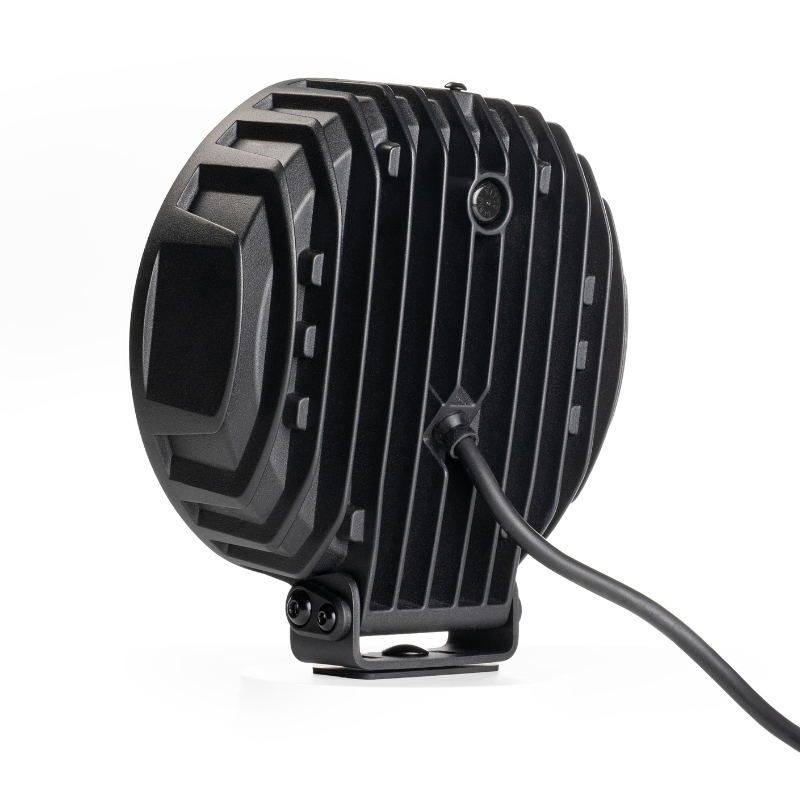 Proiector Suplimentar LED, SCALLOP 9X, 22cm, 180w, 10600lm, Pozitie Dinamica Alb/Portocaliu, 680m [18]