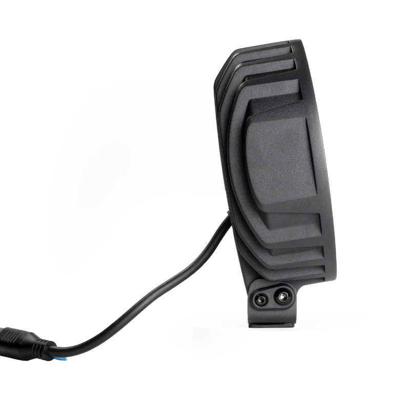Proiector Suplimentar LED, SCALLOP 9X, 22cm, 180w, 10600lm, Pozitie Dinamica Alb/Portocaliu, 680m [20]