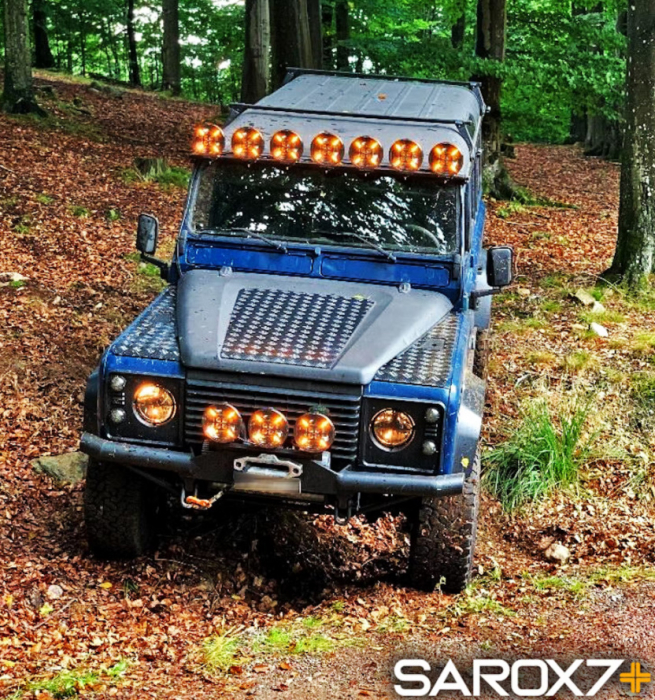Proiector suplimentar Sarox7+, LED, 60W, pozitie alb galbenaportocalie - Ledson 33491218 [17]