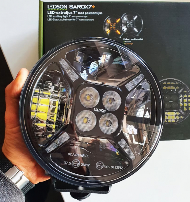 Proiector suplimentar Sarox7+, LED, 60W, pozitie alb galbenaportocalie - Ledson 33491218 [11]