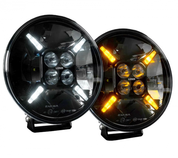Proiector suplimentar Sarox9+ LED, 120W, pozitie alb galbenaportocalie - Ledson 33491220 [25]