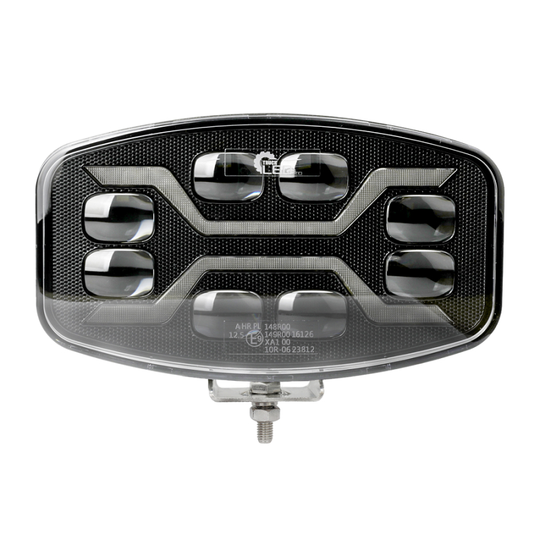 Proiector Tir, Camion, Off Road, LED X Spider cu pozitie, faza si stroboscop portocaliu, 12/24V, 24.5cm, omologat [8]