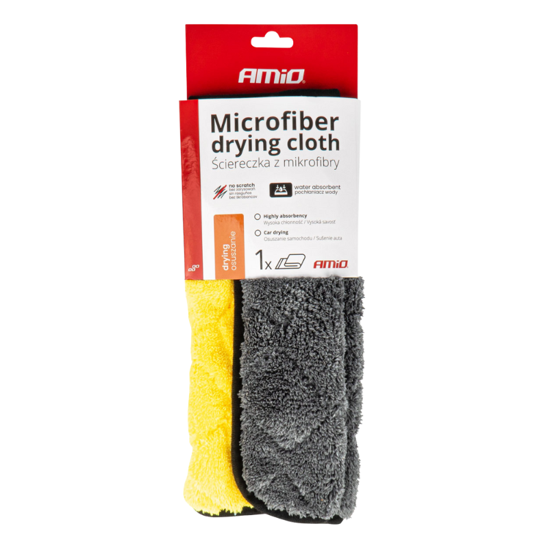 Prosop Microfibra Super Absorbant pentru Uscare Auto, 40x30cm, 800g [5]