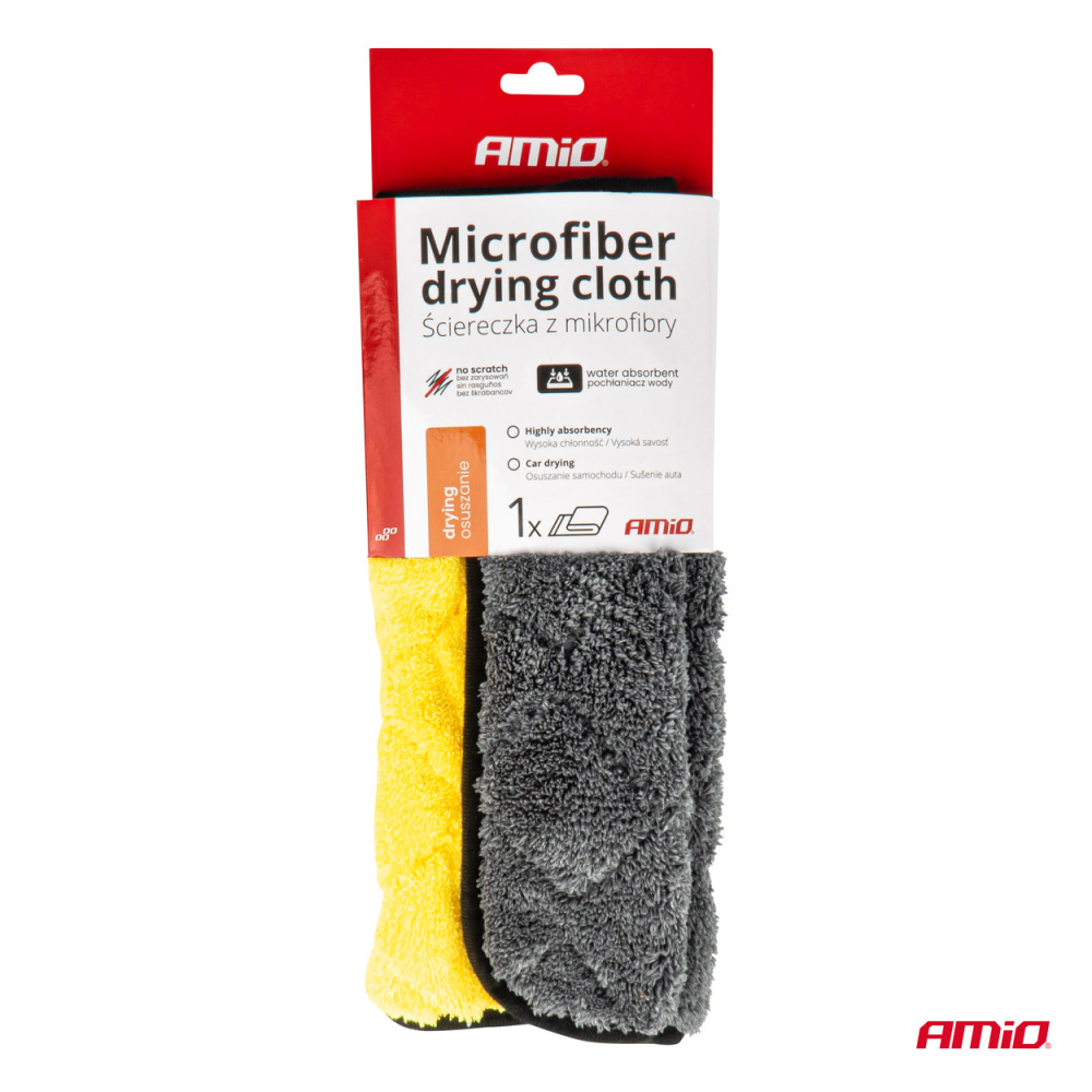 Prosop Microfibra Super Absorbant pentru Uscare Auto, 40x30cm, 800g [5]